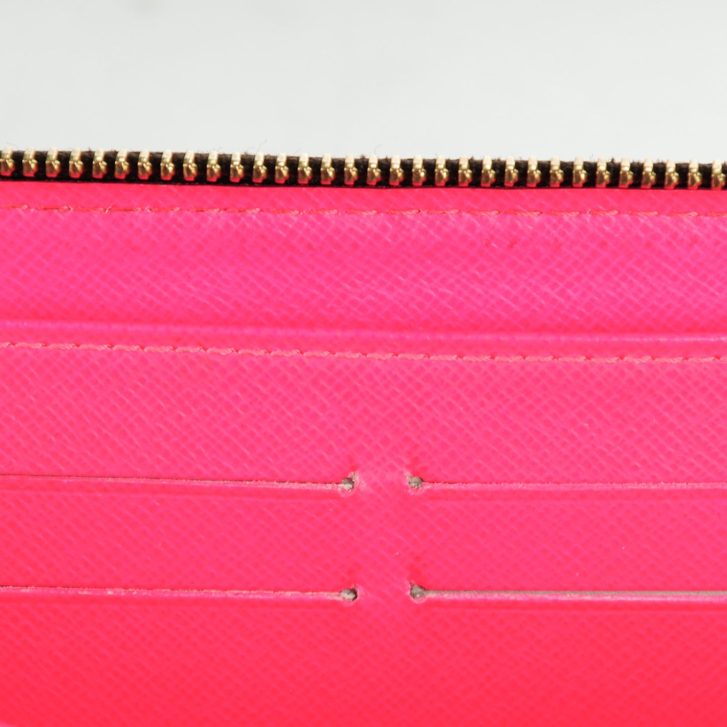Monogram Graffiti Zippy Wallet Fuchsia