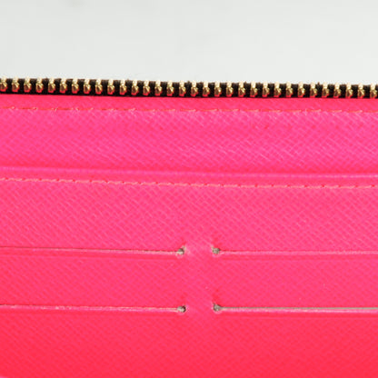Louis Vuitton Monogram Graffiti Zippy Wallet Fuchsia 9 of 13