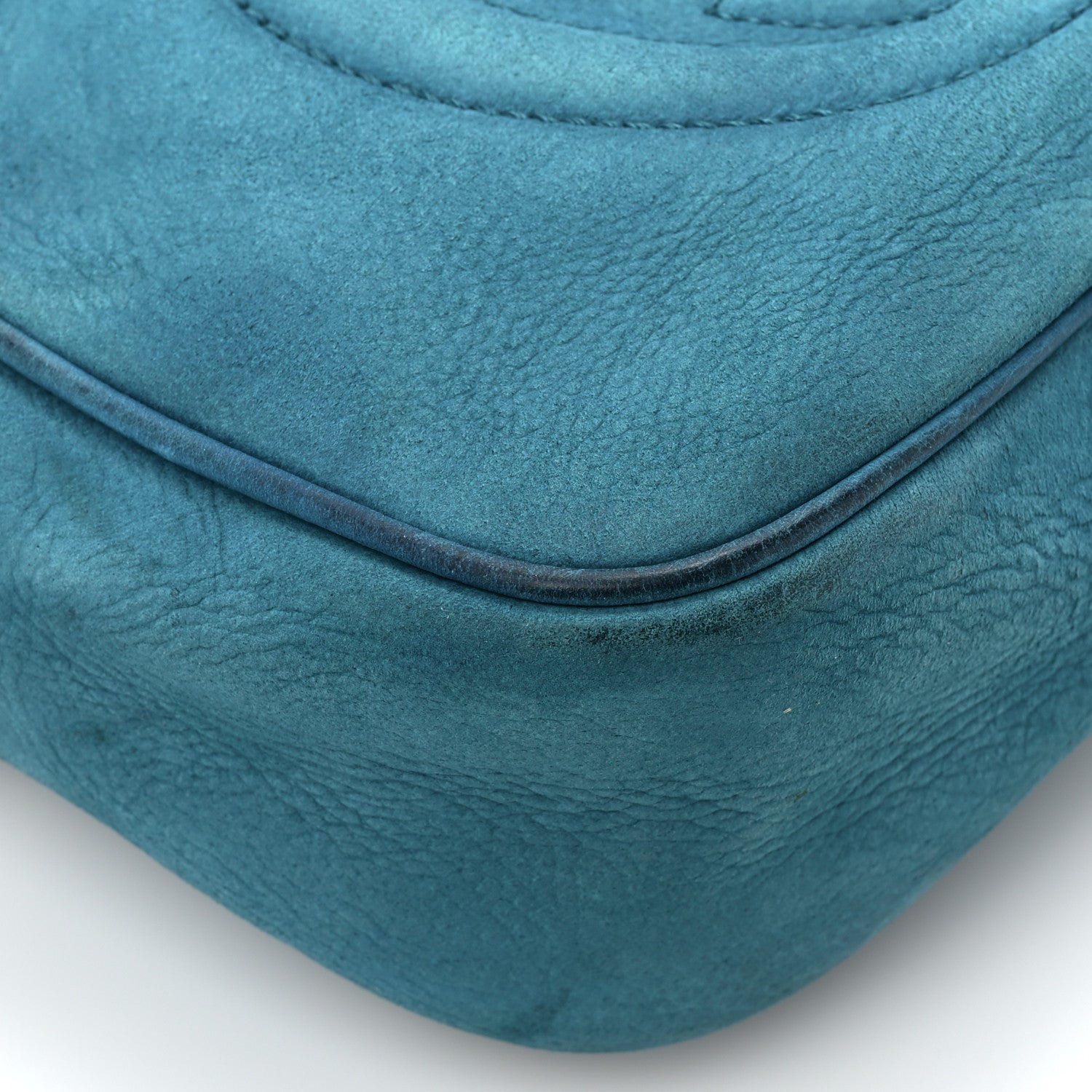 Gucci Vitello Range Small Soho Disco Bag Deep Cobalt 14 of 17