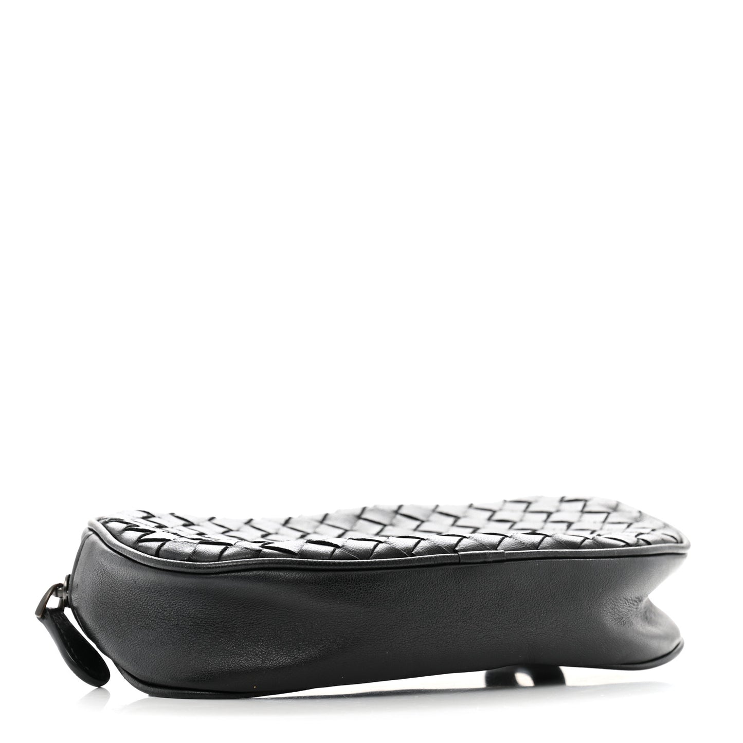 Nappa Intrecciato Belt Bag Black