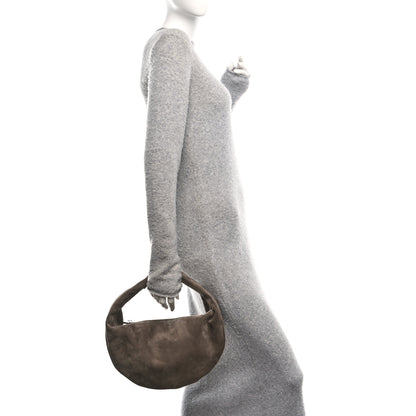 Khaite Suede Calfskin Medium Olivia Hobo Toffee 2 of 10
