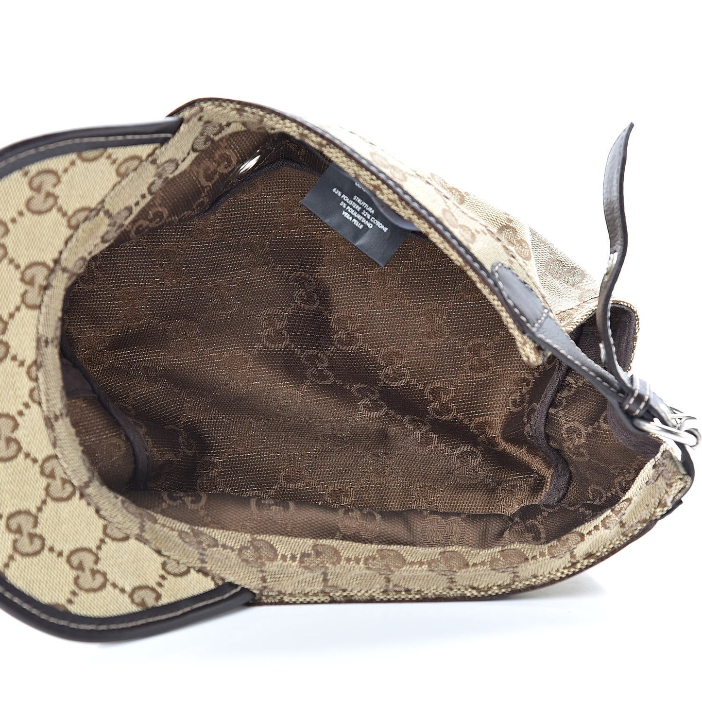 Monogram Military Hat L Brown