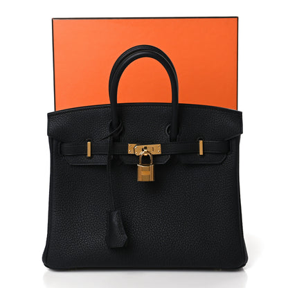 Hermes Togo Birkin 25 Black 10 of 10