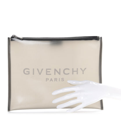 Givenchy PVC Large Flat Logo Pouch Transparent 2 of 9
