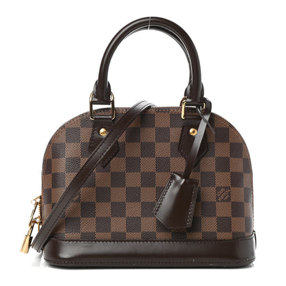 Louis Vuitton Damier Ebene Alma BB 1 of 8