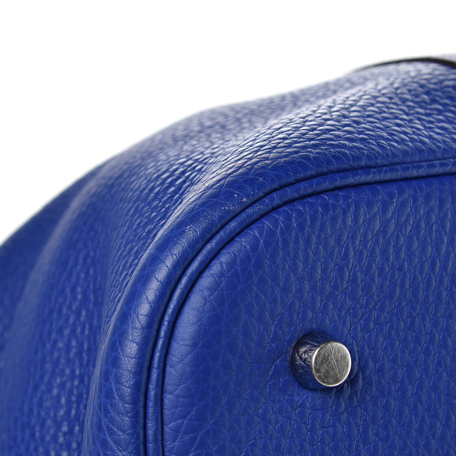 Hermes Taurillon Clemence Picotin Lock TGM Bleu Electrique 11 of 14