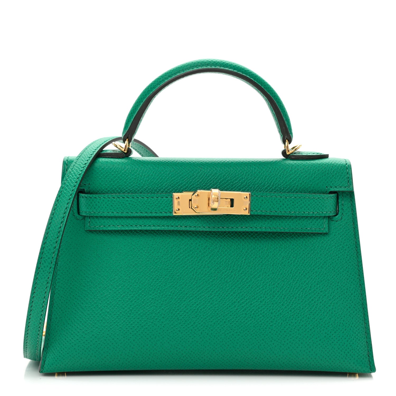 Hermes Epsom Mini Kelly Sellier 20 Vert Jade 1 of 11