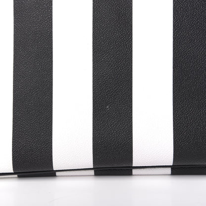 Givenchy Coated Canvas Striped Large Antigona Tote Black White 13 of 15