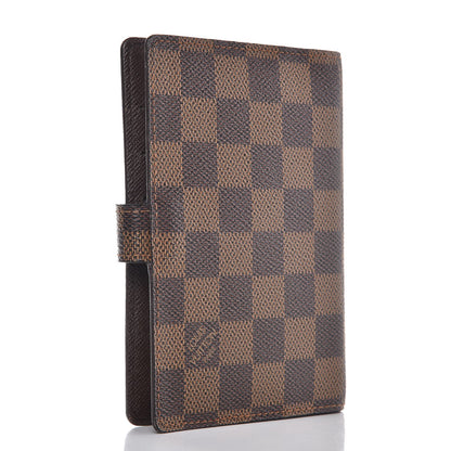 Louis Vuitton Damier Ebene Small Ring Agenda Cover 3 of 6