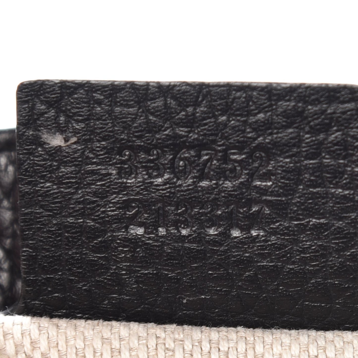 Pebbled Calfskin Medium Soho Flap Crossbody Black