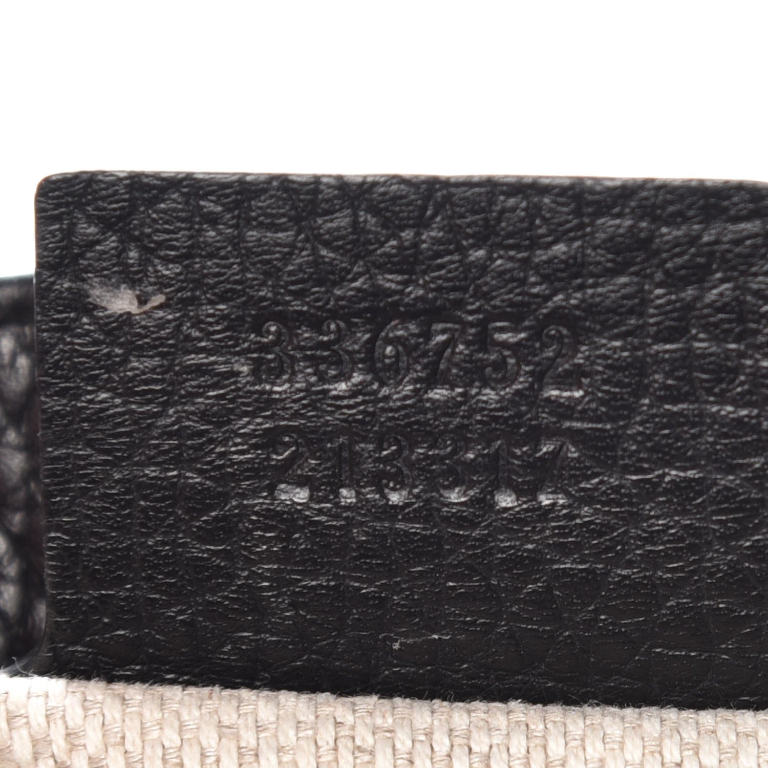 Gucci Pebbled Calfskin Medium Soho Flap Crossbody Black 6 of 8