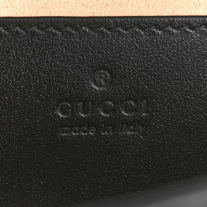 Gucci Calfskin Matelasse Aria Mini GG Marmont Shoulder Bag Black Black 6 of 10