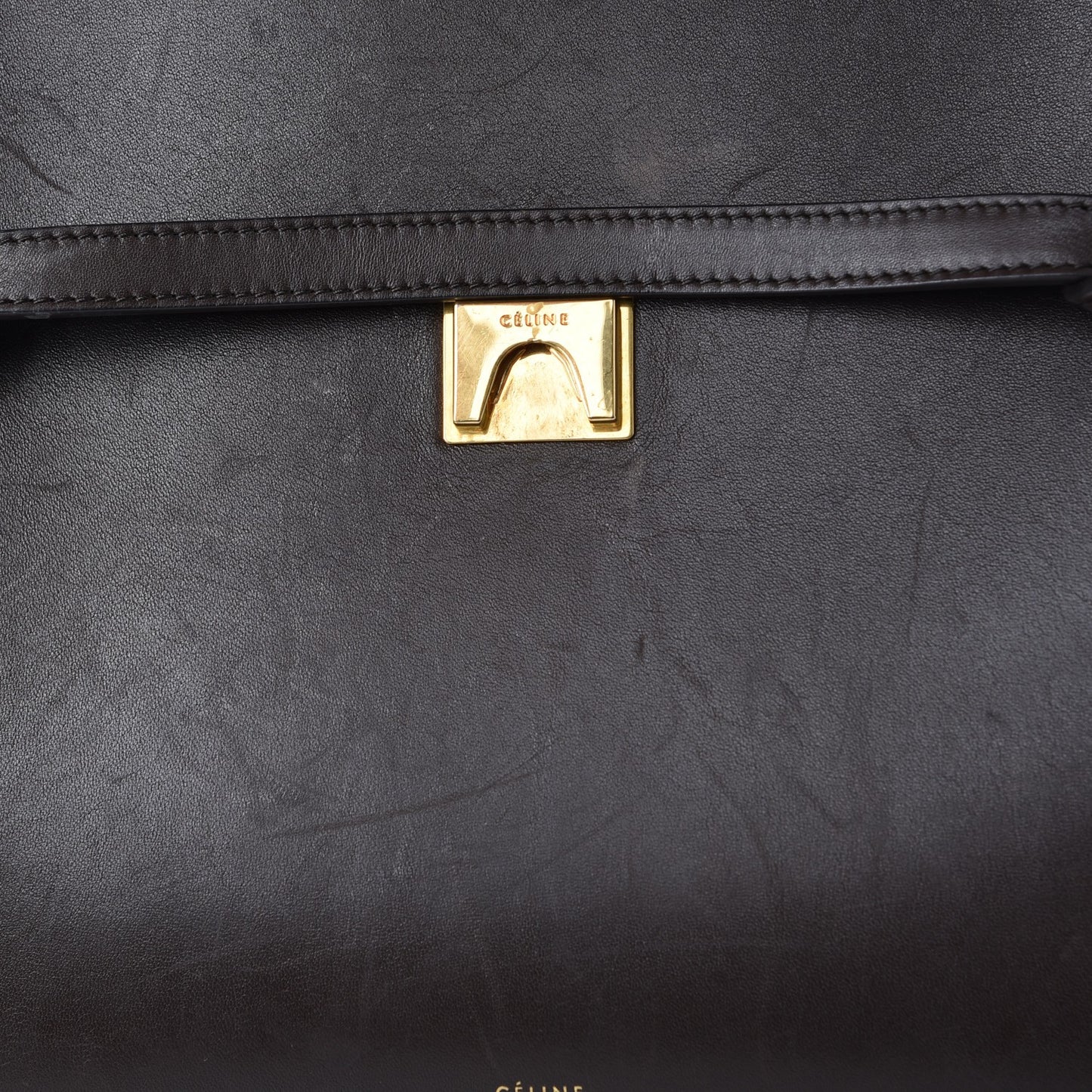 Supersoft Calfskin Mini Belt Bag Wood