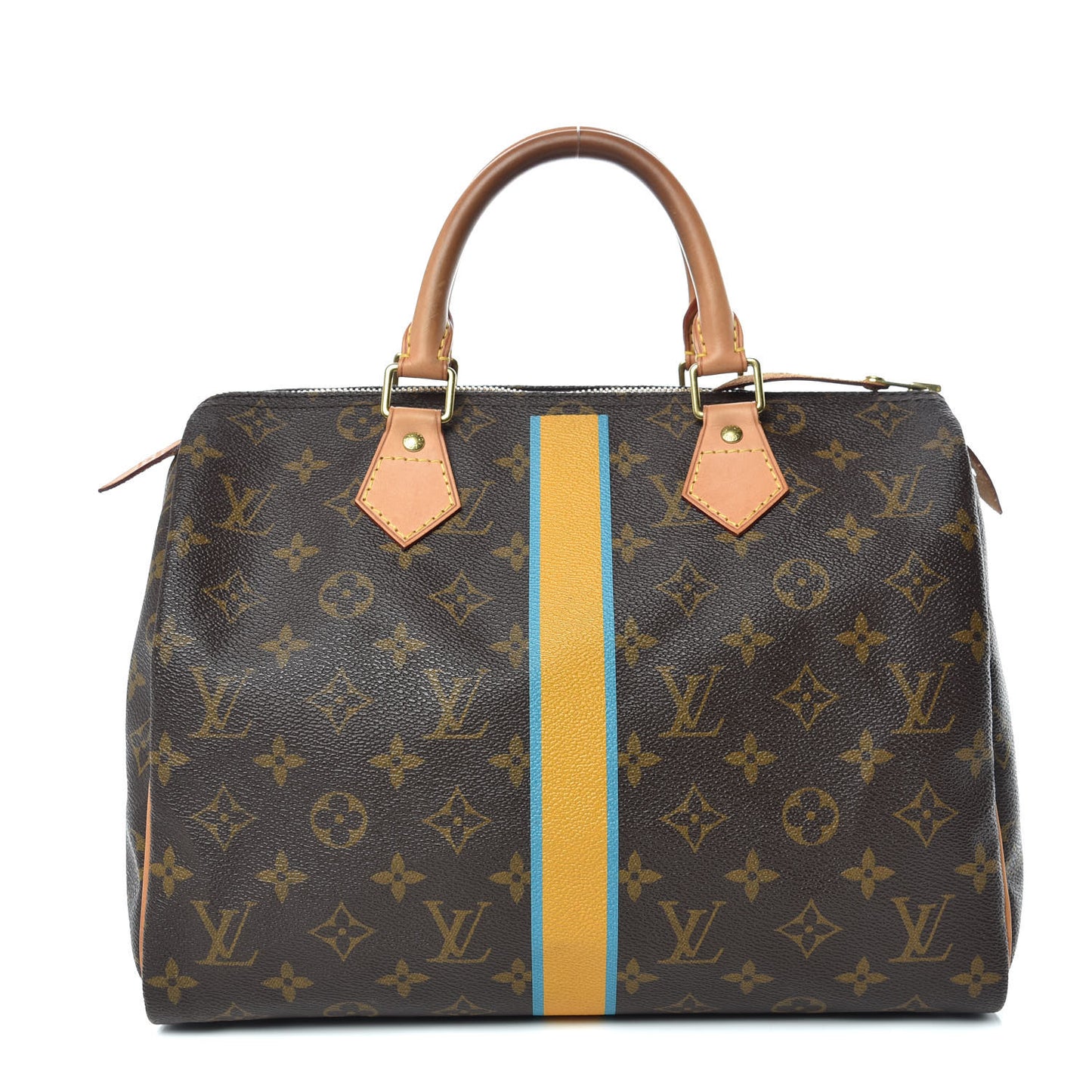 Monogram My LV Heritage Speedy 30 Yellow Blue Clair
