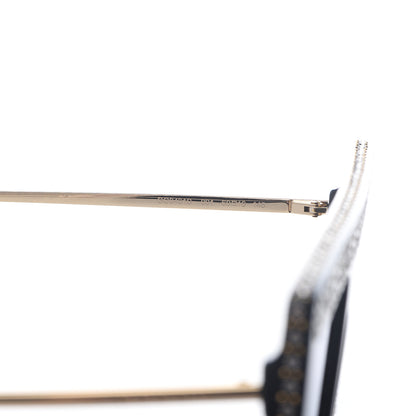 Gucci Acetate Crystal Mask-Frame Sunglasses GG0431S Black 5 of 7