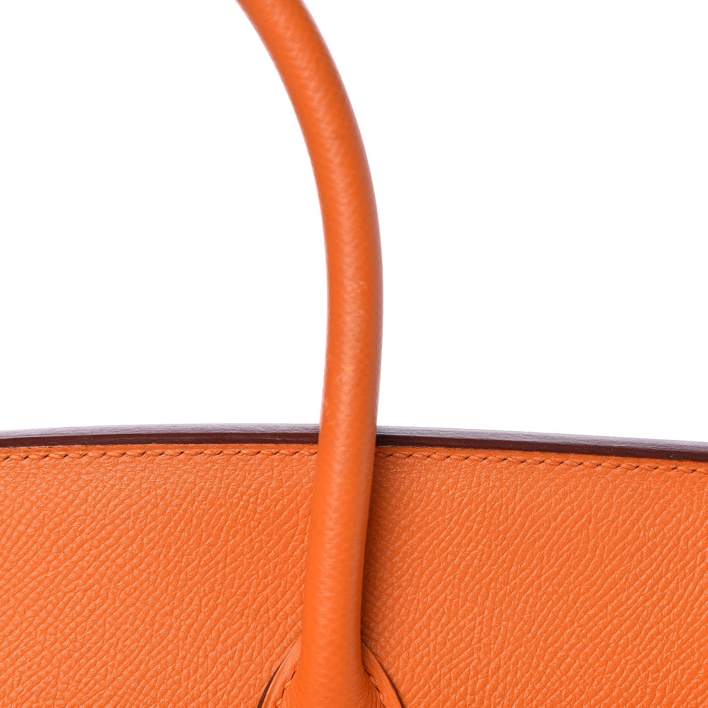 Epsom Birkin 35 Orange