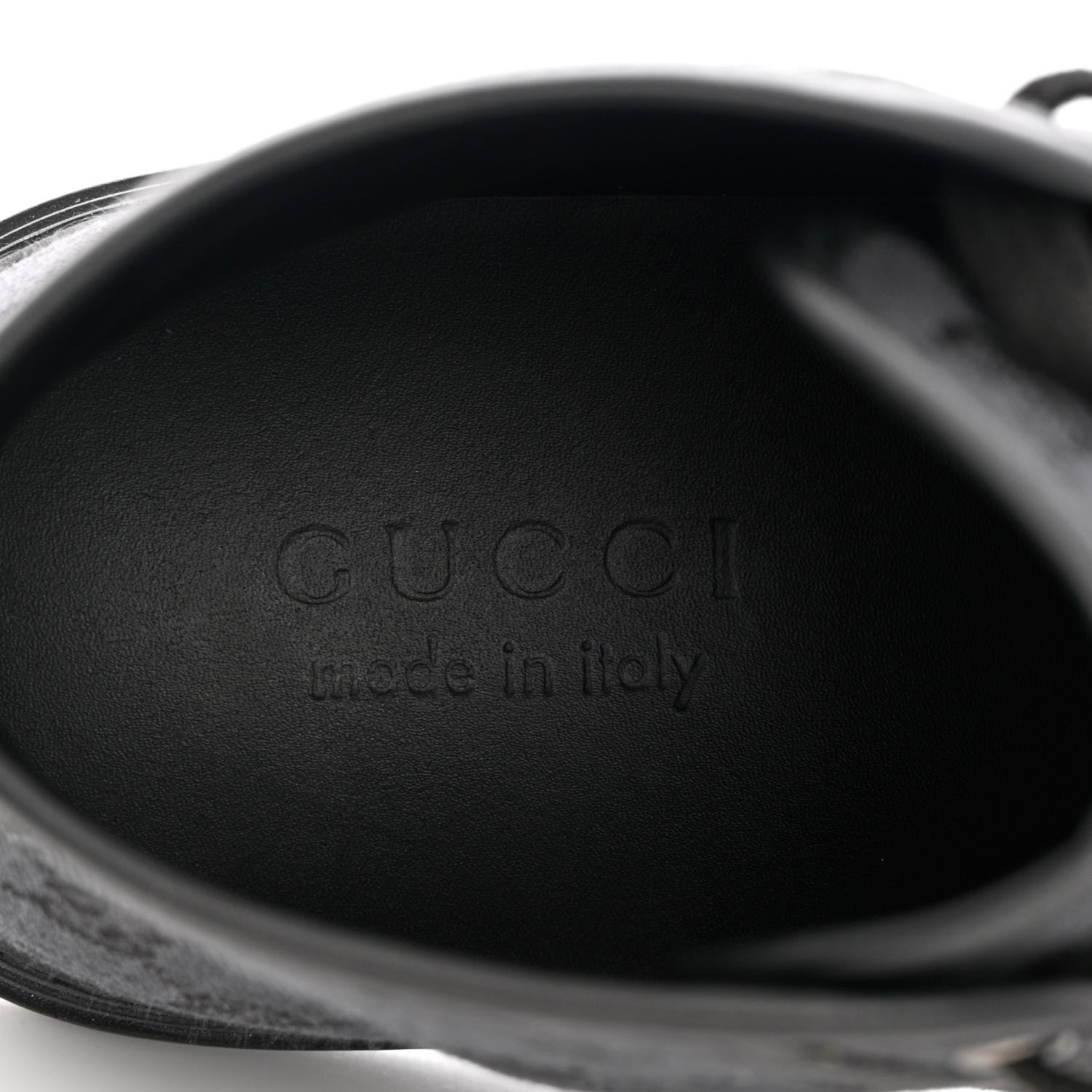 Gucci Monogram Mens High Top Sneakers 8 Black 7 of 12