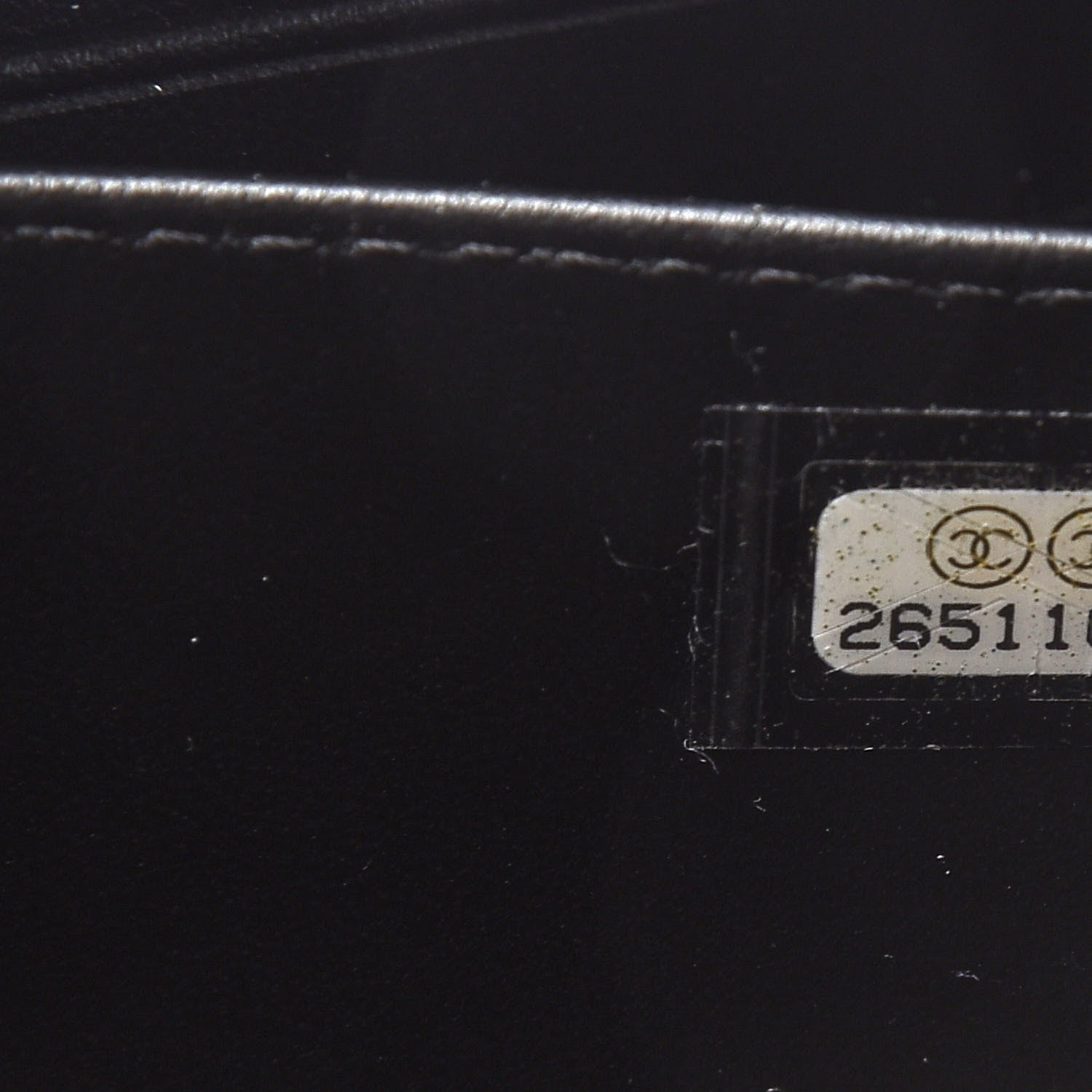 Chanel Caviar Quilted CC Filigree Vanity Clutch With Chain Beige Black 8 of 9