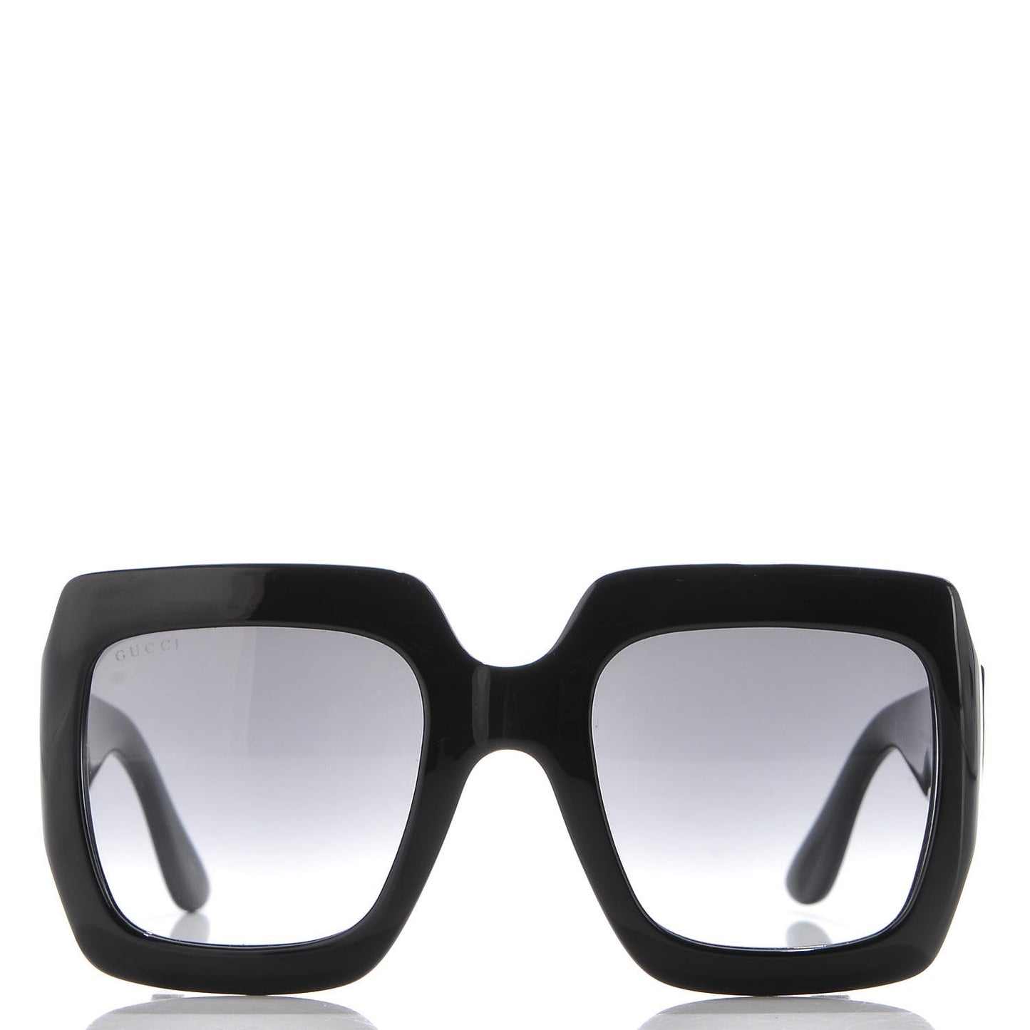 Acetate Square Frame Sunglasses GG0053S Black