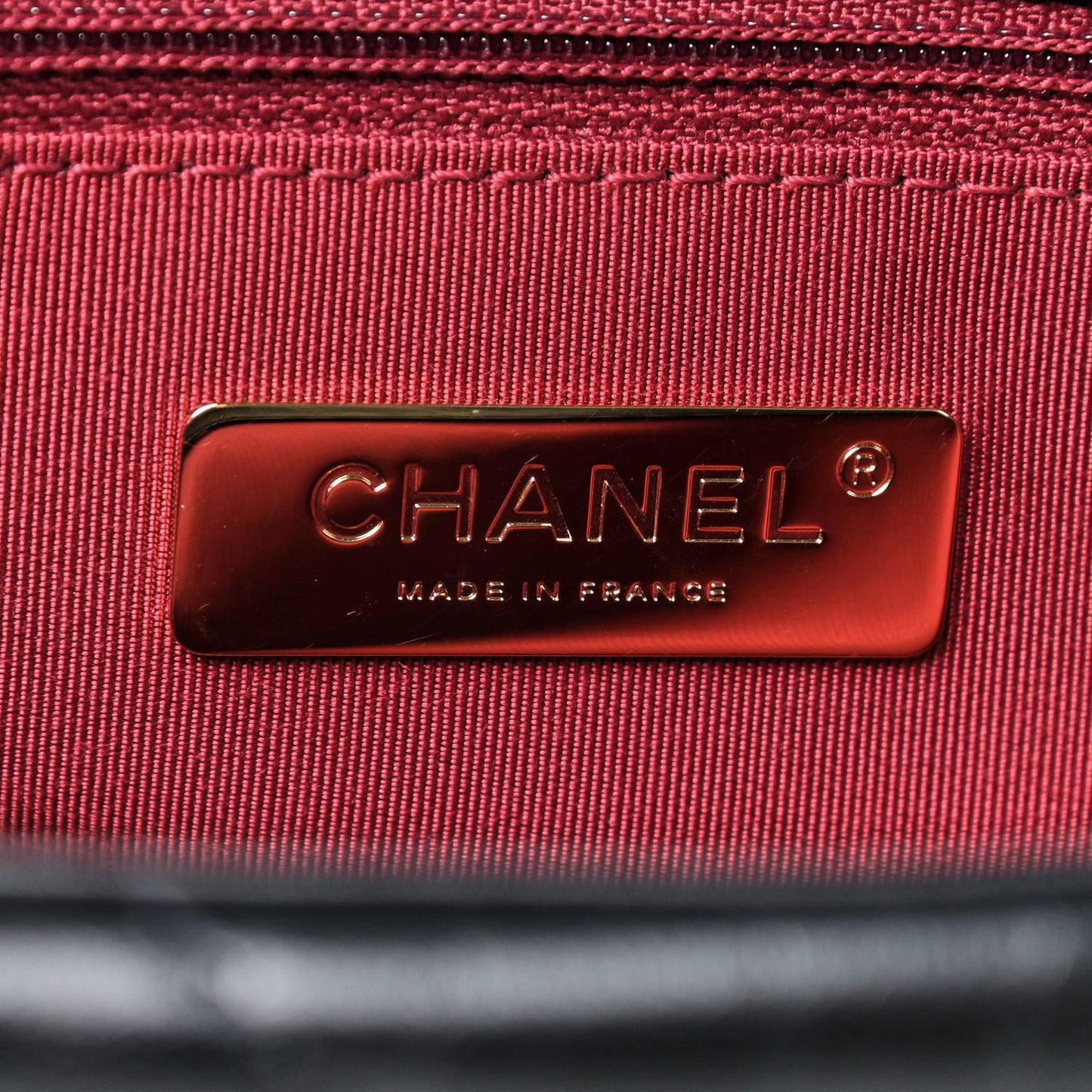 Goatskin Quilted Large Chanel 19 Flap Black