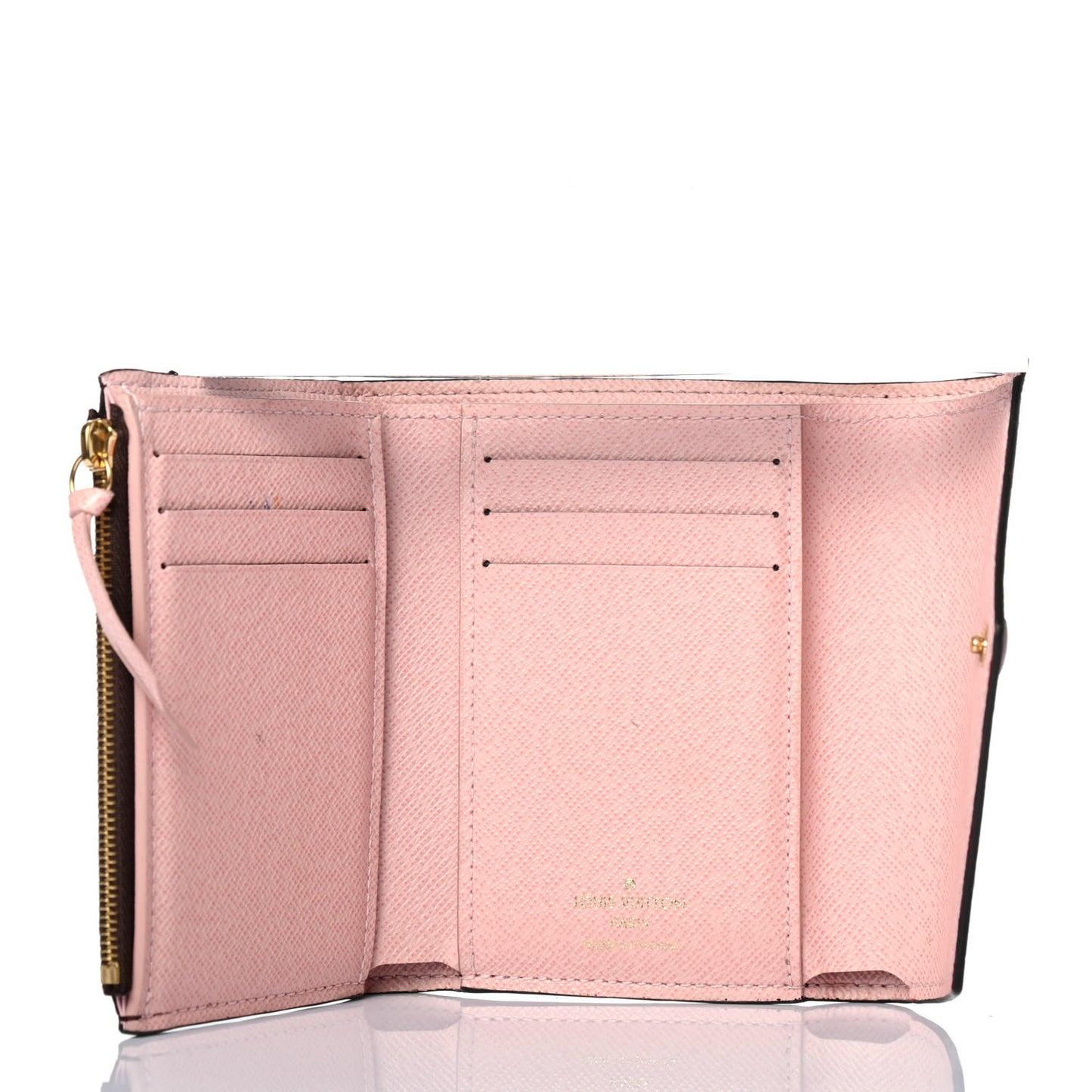 Monogram Victorine Wallet Rose Ballerine