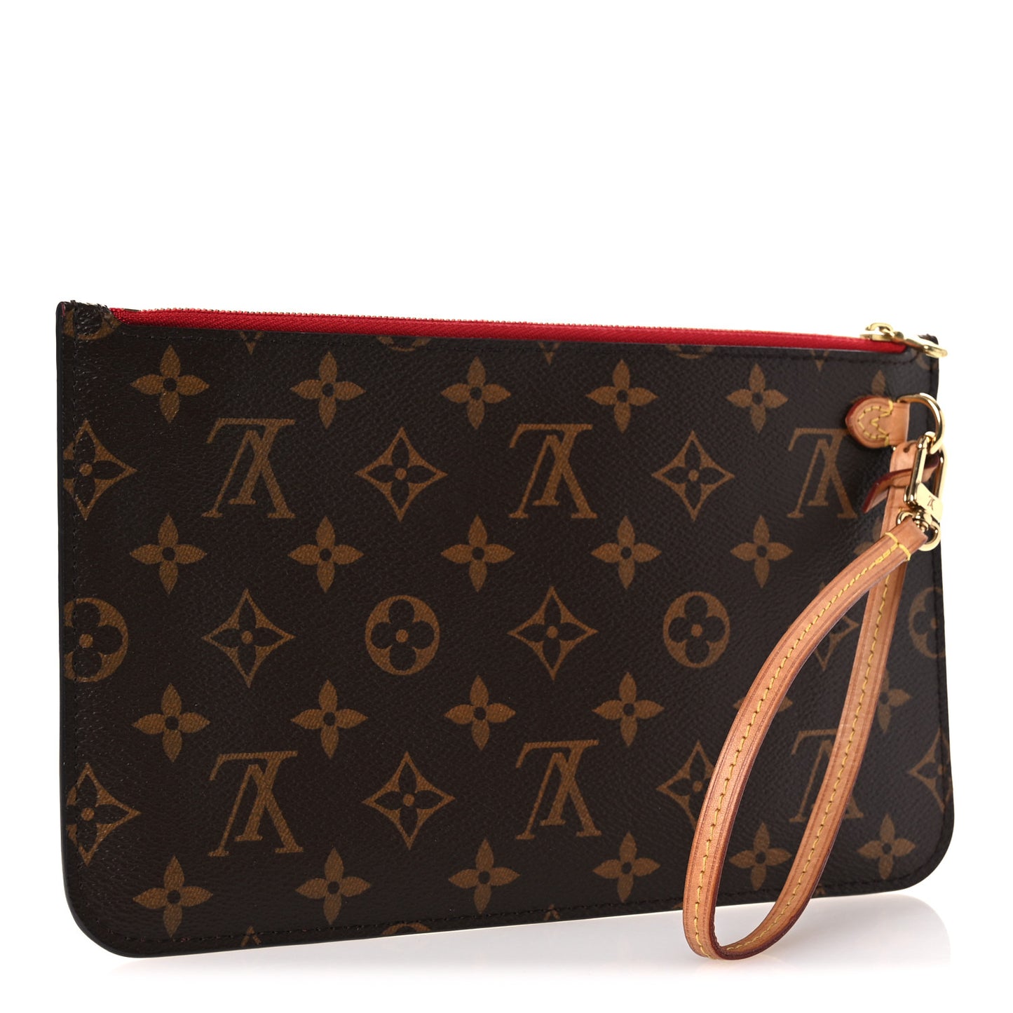 Monogram Neverfull MM GM Pochette Cherry