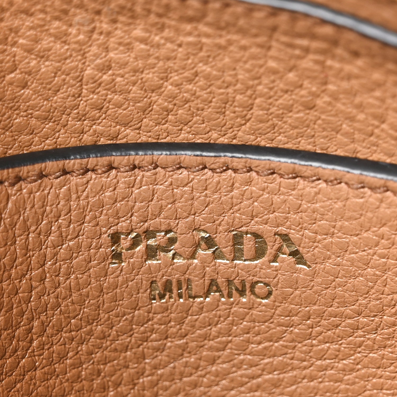 Prada Vitello Daino Belt Bag Caramel 5 of 9