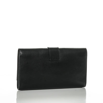 Saint Laurent Calfskin Classic Y Ligne Clutch Black 3 of 8