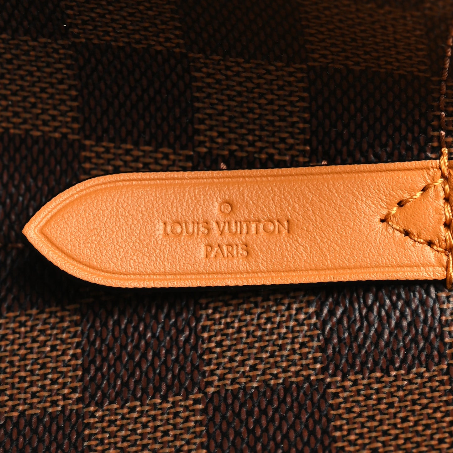 Damier Ebene Neonoe MM Safran