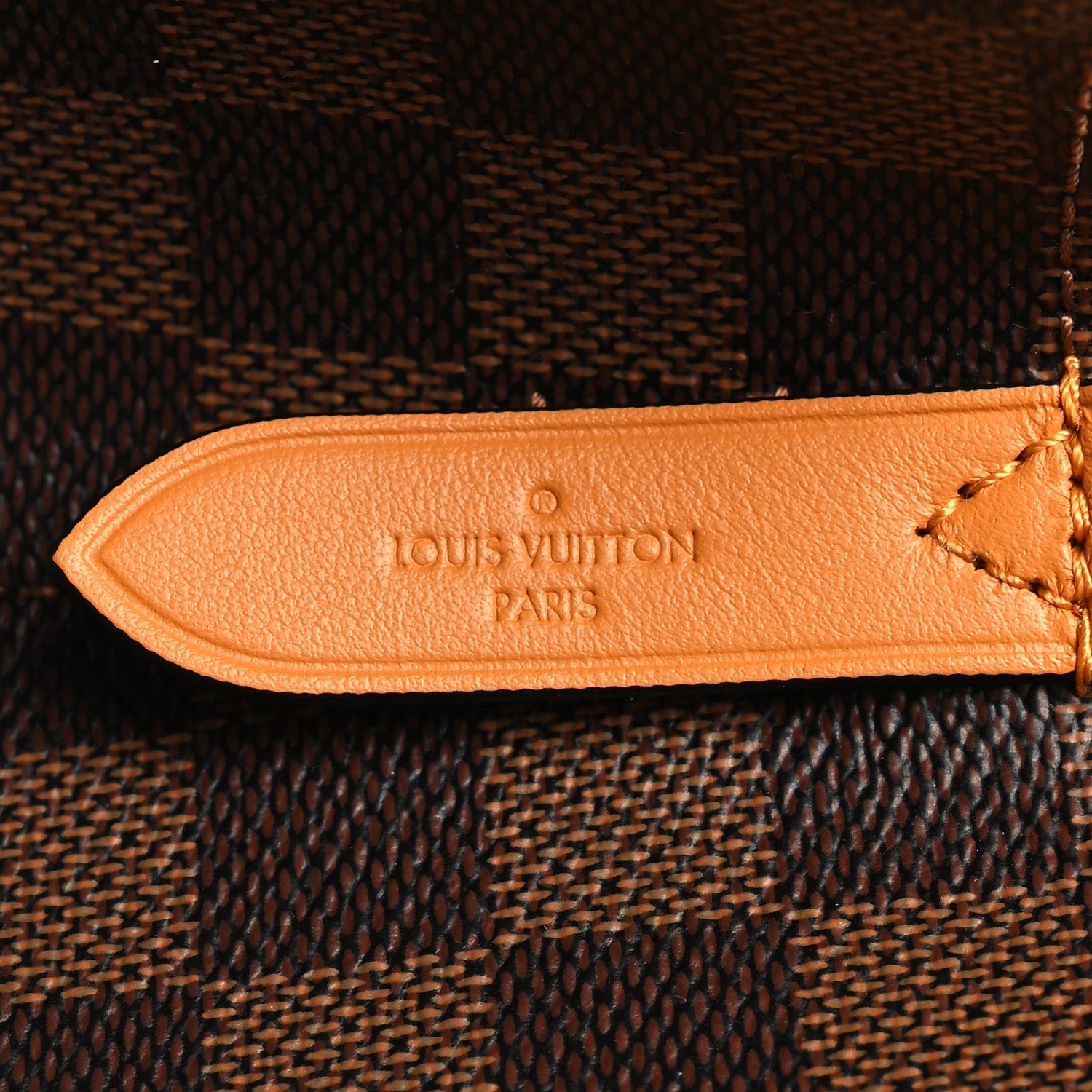 Louis Vuitton Damier Ebene Neonoe MM Safran 6 of 9