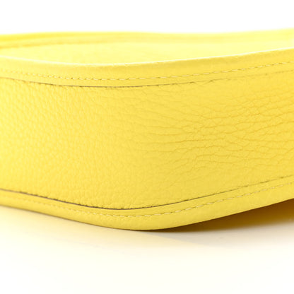 Hermes Taurillon Clemence Evelyne TPM Lime 10 of 14