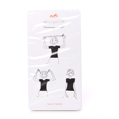 Hermes Knotting Cards Cartes A Nouer Carre Scarf Guide 3 of 4