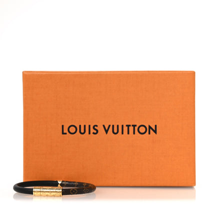 Louis Vuitton Monogram Daily Confidential Bracelet 17 Black 5 of 5