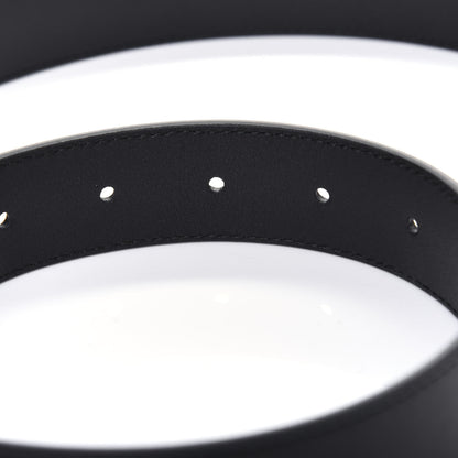 Gucci Calfskin Double G 30mm Belt 80 32 Black 4 of 8