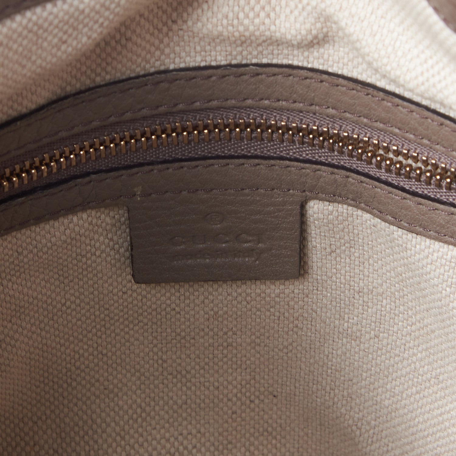 Gucci Cellarius Calfskin Small Soho Shoulder Bag New Fango 8 of 8