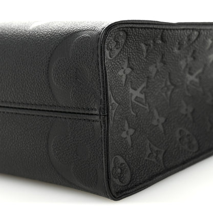Louis Vuitton Empreinte Monogram Giant Onthego PM Black 9 of 10