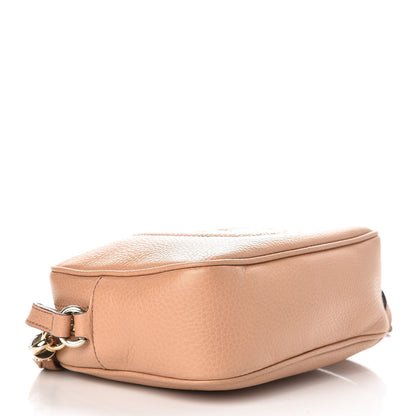 Gucci Pebbled Calfskin Small Soho Disco Bag Camelia 4 of 7