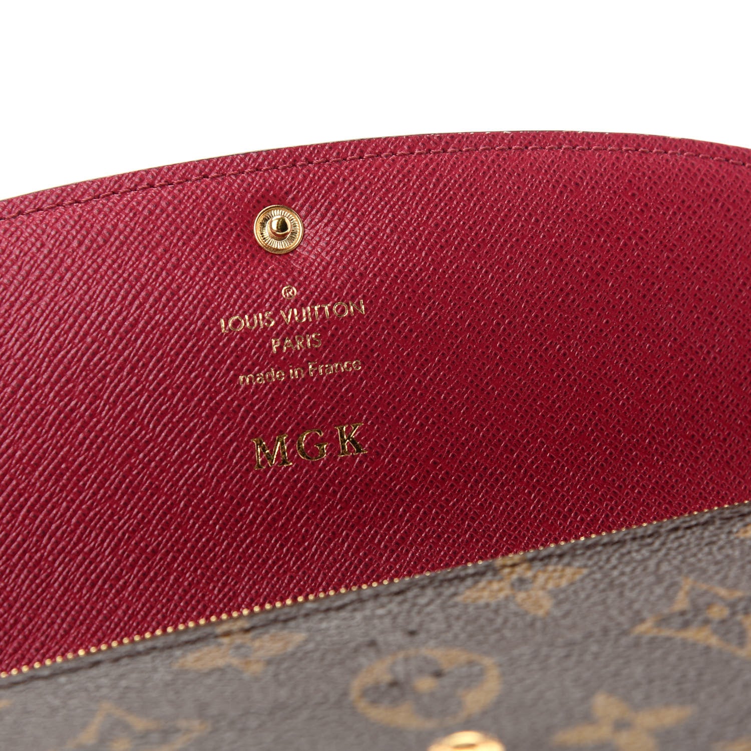 Louis Vuitton Monogram Emilie Wallet Fuchsia 6 of 8