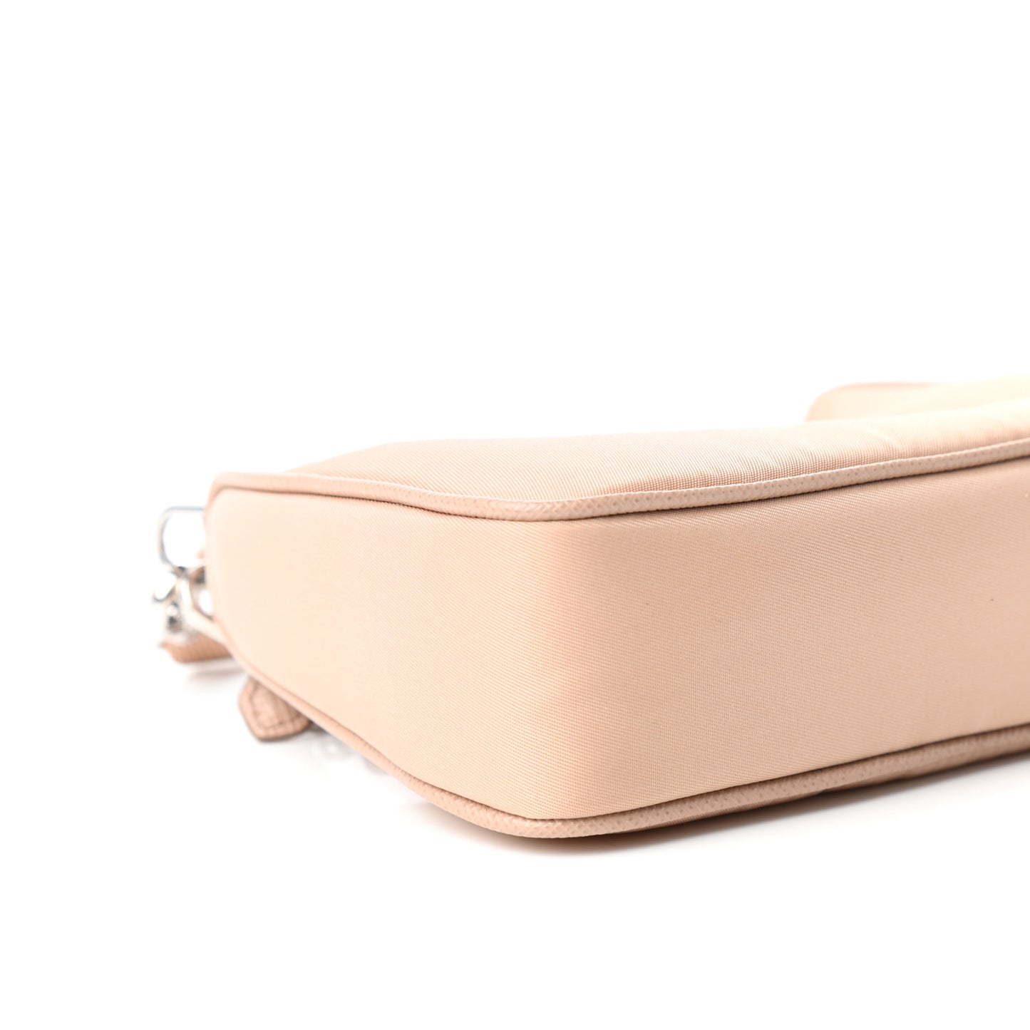 Tessuto Nylon Saffiano Mini Re-Edition 2000 Shoulder Bag Cammeo