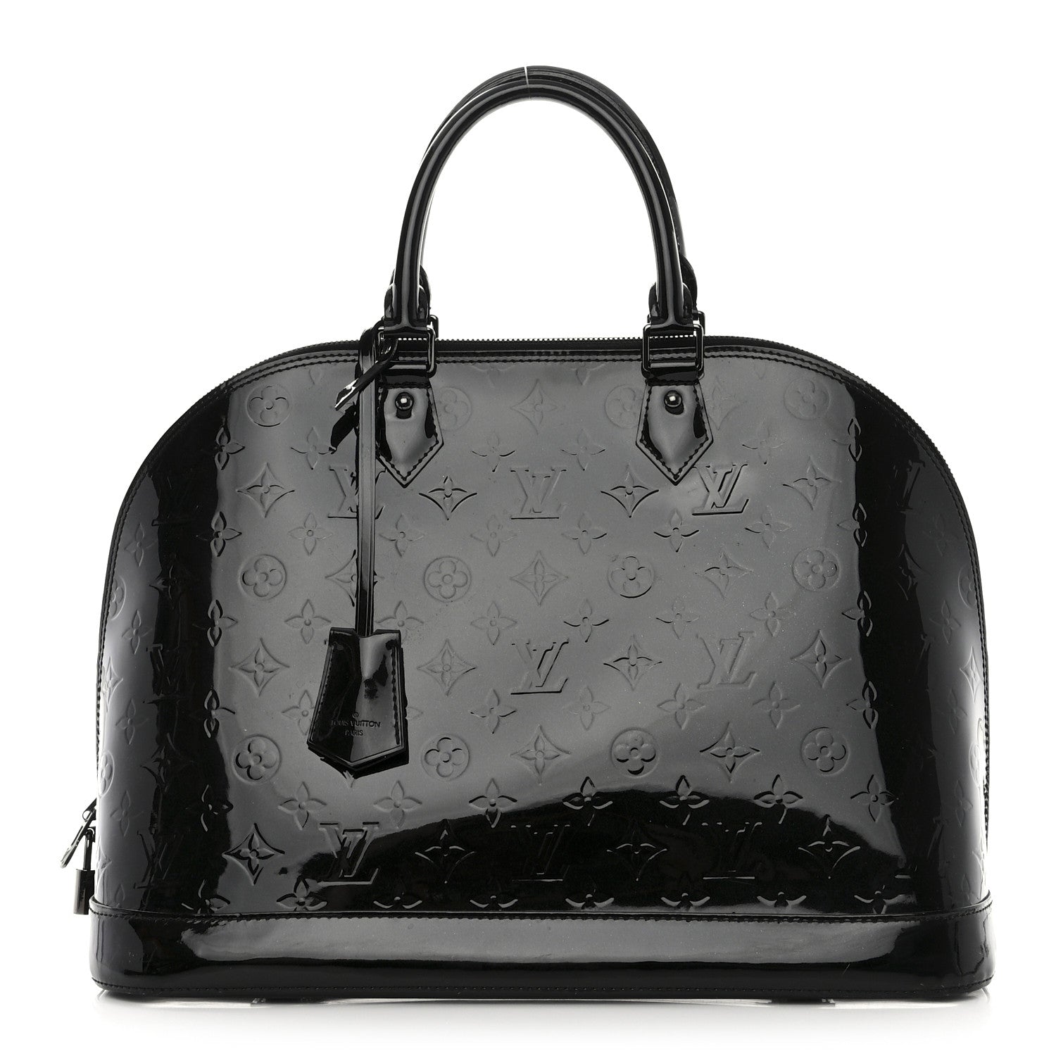 Louis Vuitton Vernis Alma GM Noir Magnetique 1 of 10