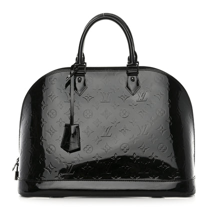 Louis Vuitton Vernis Alma GM Noir Magnetique 1 of 10