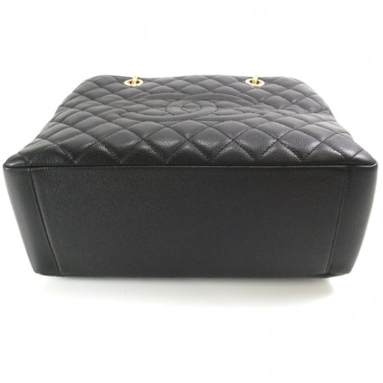 Chanel Caviar Grand Shopping Tote GST Black 4 of 11