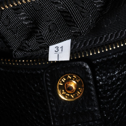 Prada Vitello Daino Hobo Nero Black 7 of 11