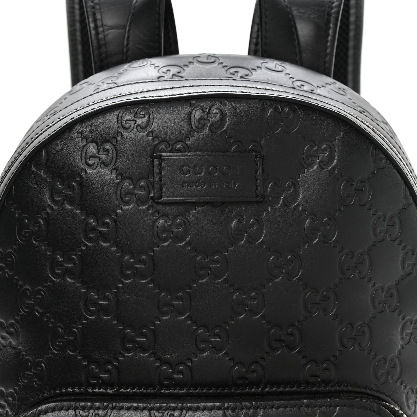 Guccissima Signature Small Day Backpack Black