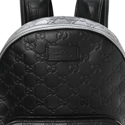 Gucci Guccissima Signature Small Day Backpack Black 8 of 10