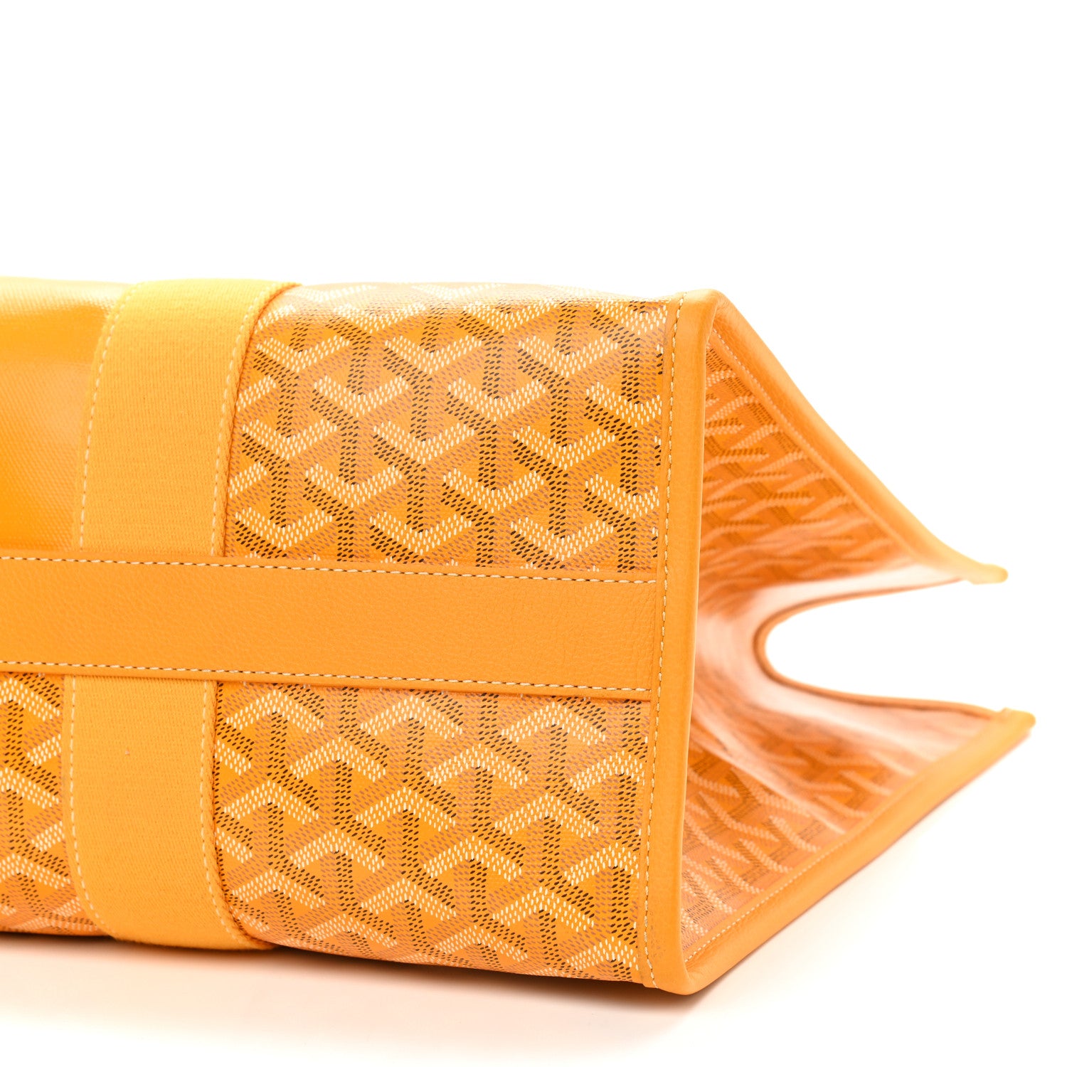 Goyard Goyardine Villette Tote Yellow 8 of 8