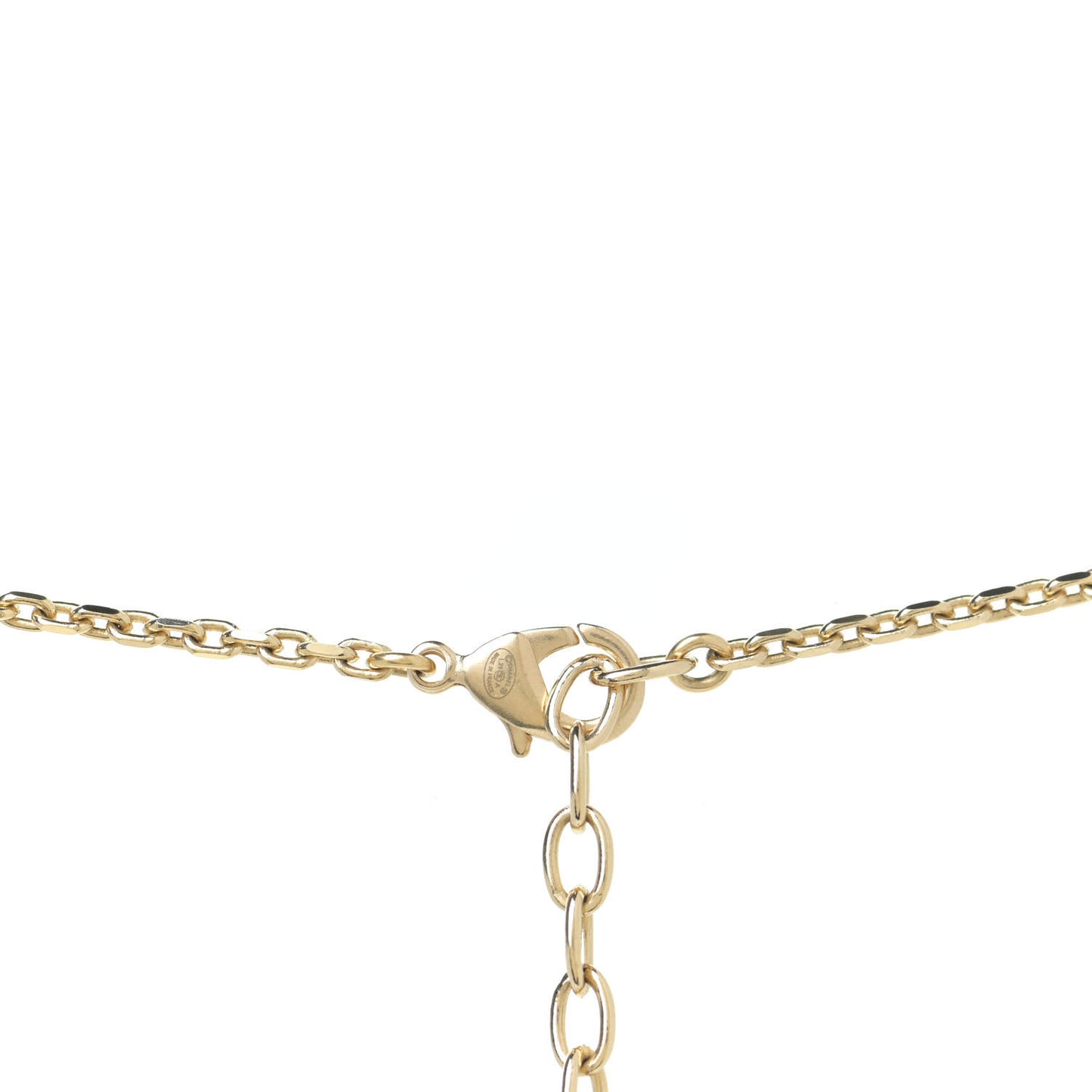 Crystal Pearl Necklace Gold