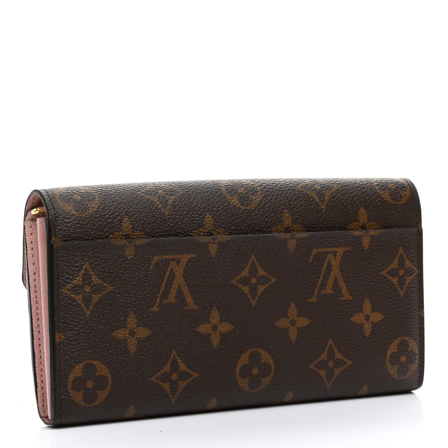 Louis Vuitton Monogram Sarah Wallet NM Rose Ballerine 2 of 6