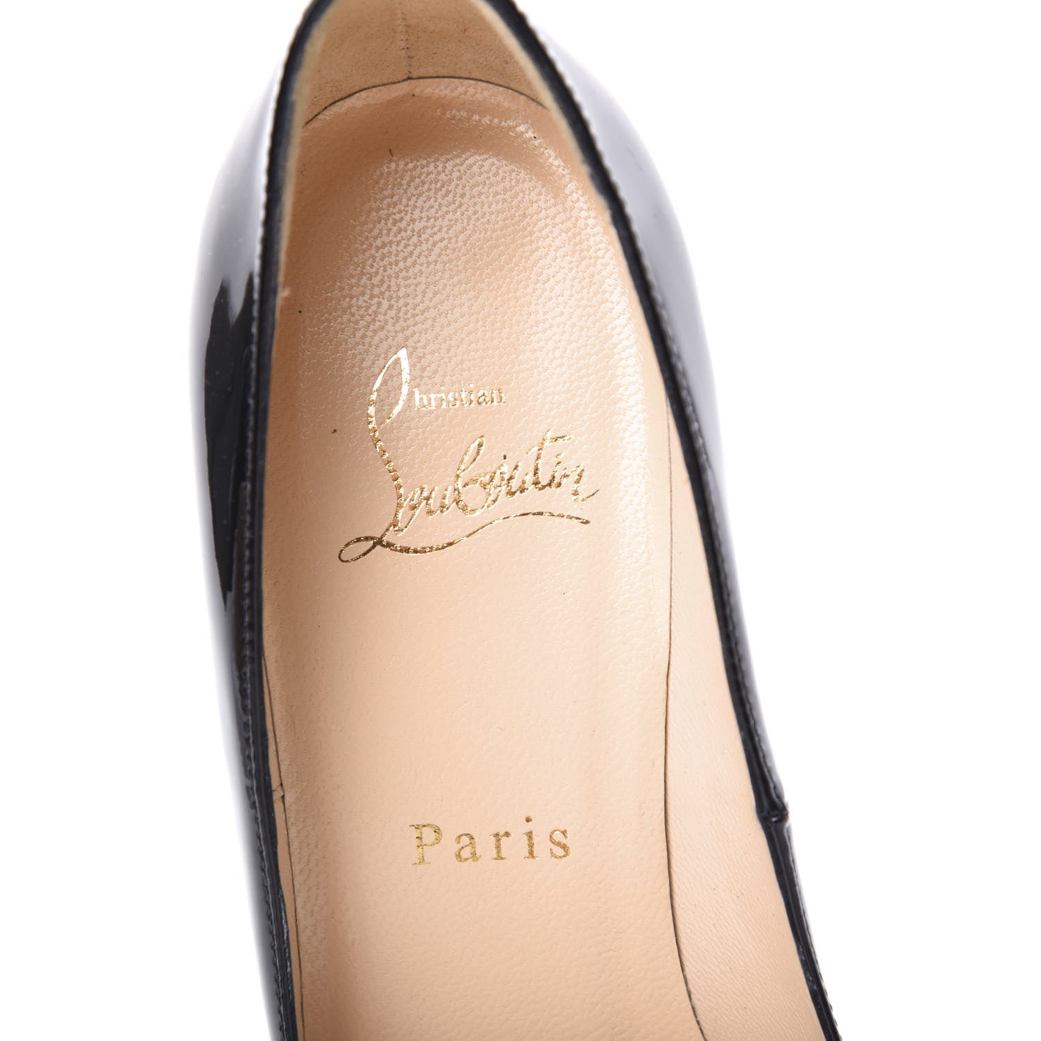 Christian Louboutin Patent Simple 85 Pumps 38 Black 6 of 8