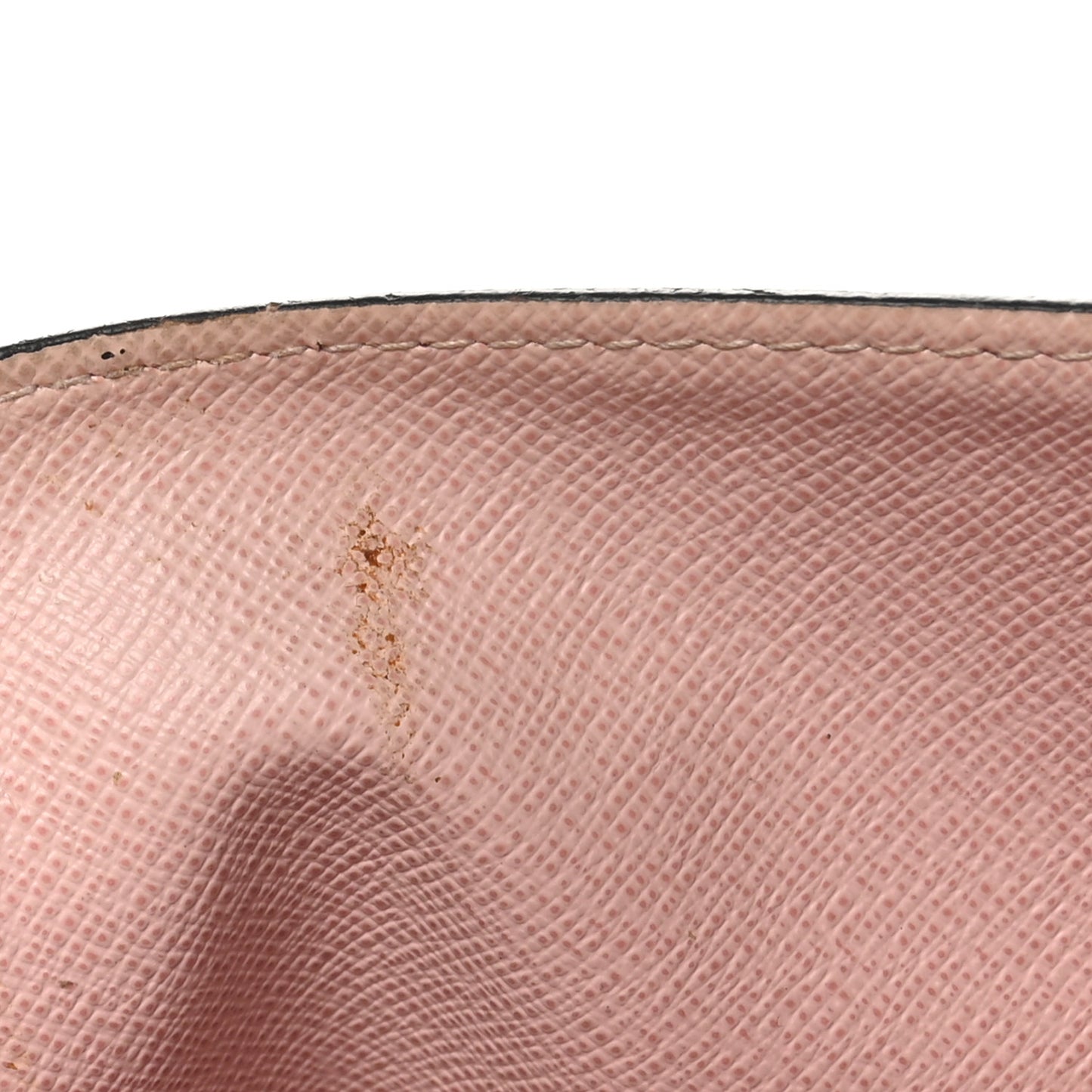 Damier Ebene Victorine Wallet Rose Ballerine